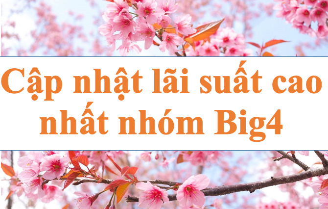 The highest interest rate of Big4 is currently at 5%. Illustration photo: Ha Vy