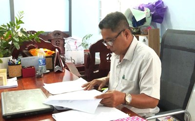 Mr. Ni has made many contributions to the Khmer ethnic minority region. Photo: Xuan Nhi