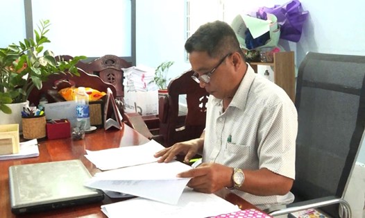 Ông Ni đã có nhiều đóng góp cho vùng đồng bào dân tộc Khmer. Ảnh: Xuân Nhi