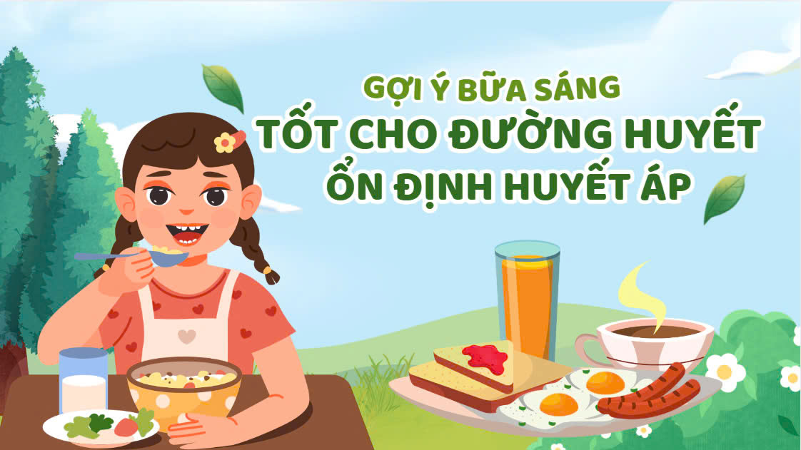 Suggested breakfasts that are good for blood sugar and blood pressure