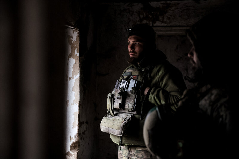 Ukrainian soldiers on duty. Photo: AFP