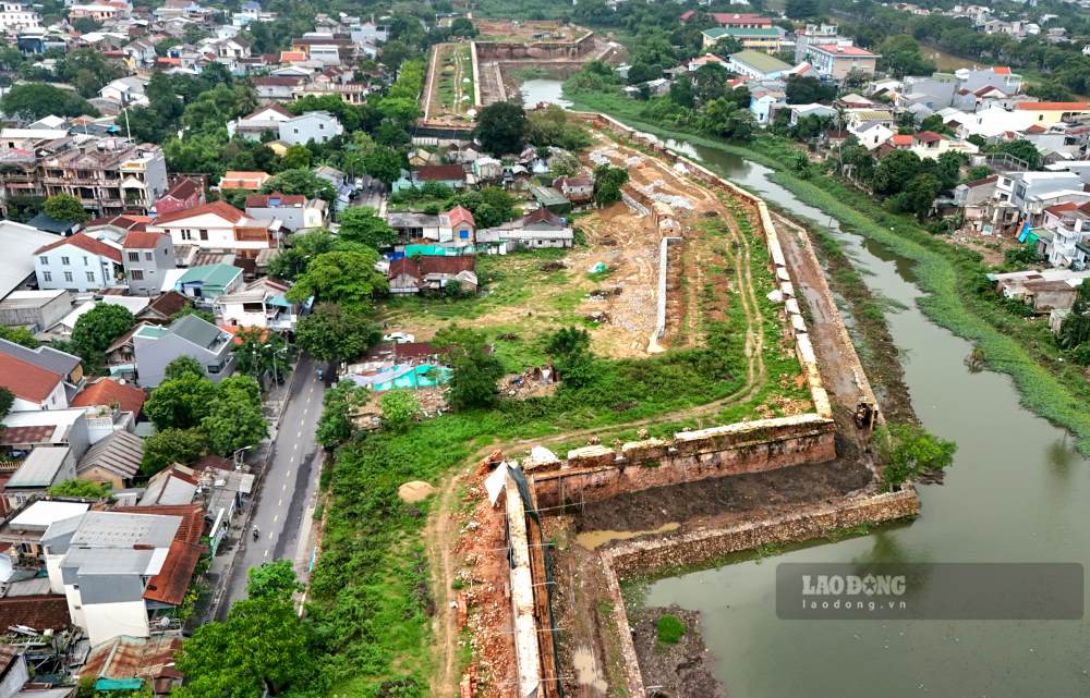 A corner of Eo Bau, Thuong Thanh during the process of clearing land and renovating heritage space. Photo: Phuc Dat