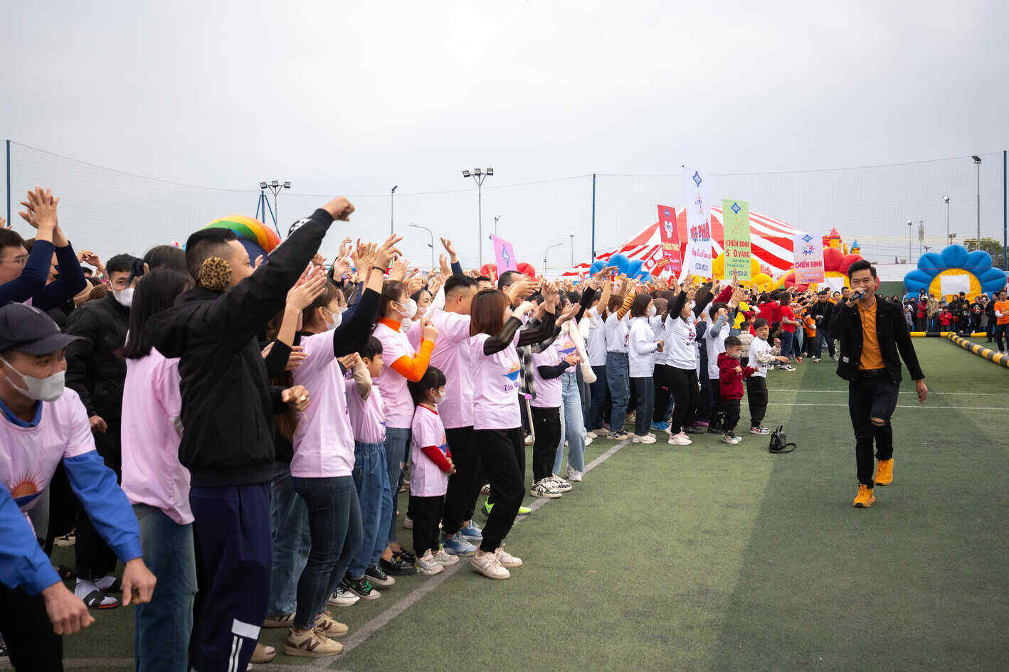 Family Day 2024 takes place at Dai An Industrial Park (Hai Duong province). Photo: Mai Huong