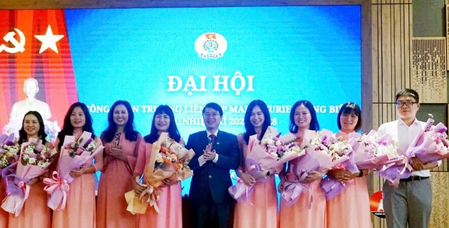 After 3 months of provisional operation, the Marie Curie Long Bien Inter-level School Union successfully organized its first Congress. Photo: Union