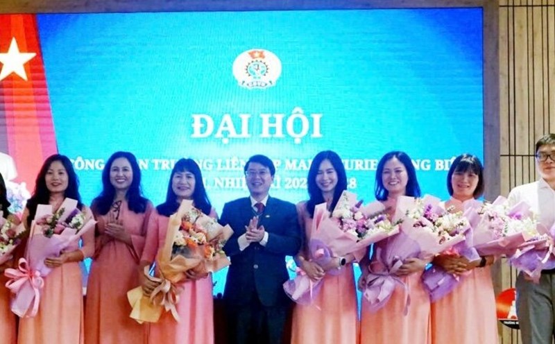 After 3 months of provisional operation, the Marie Curie Long Bien Inter-level School Union successfully organized its first Congress. Photo: Union