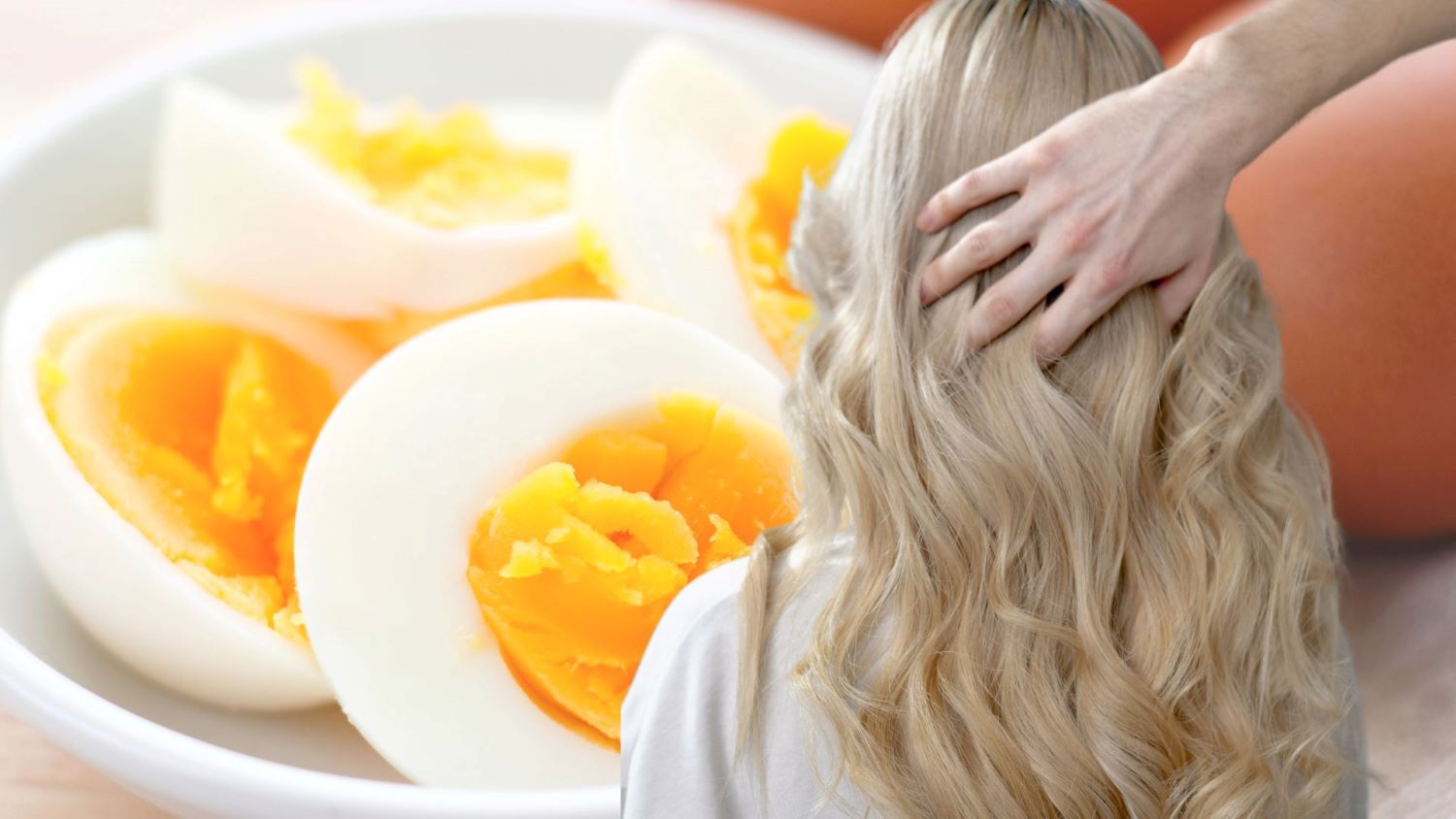 Eating eggs helps prevent hair loss. Graphics: Thanh Thanh