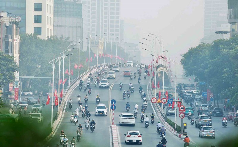 Hanoi is the most polluted in the world. Photo: Viet Anh - Hoang Xuyen