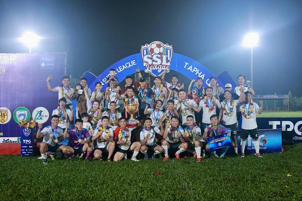 Co Do FC won the championship of SaiGon Super League - Ta Pha Cup 2024. Photo: Organizing Committee