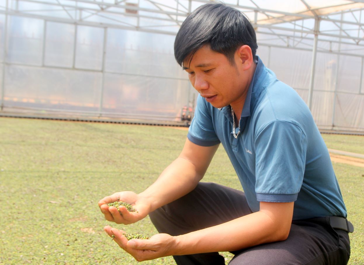 Đời sống người dân ở huyện Đắk Song ngày càng được nâng cao nhờ chương trình xây dựng nông thôn mới. Ảnh: Bảo Lâm