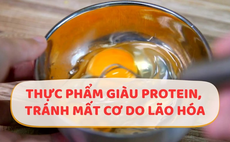 Some foods rich in high quality protein like eggs and fish.