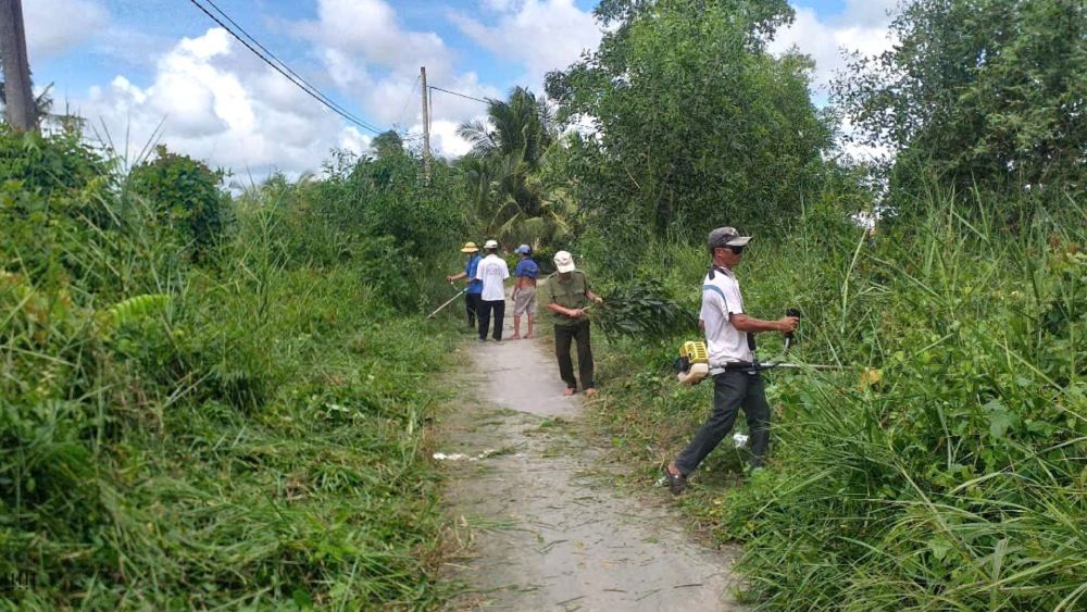 Vung que ap Cai Nuoc Ngon ngay cang doi thay, phat trien di len. Anh: Xuan Nhi