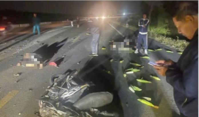 Accident scene. Photo: Hai Phong Traffic Safety Committee