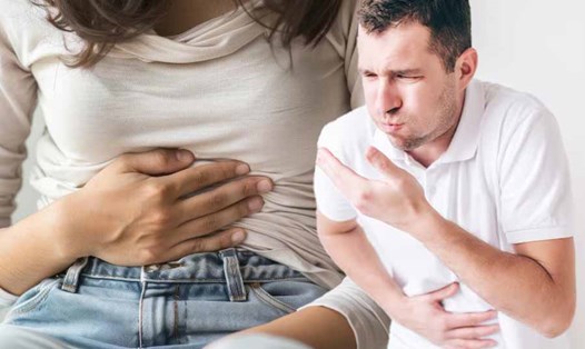 Lo lắng có thể gây buồn nôn vì sự tác động của nó đến cơ thể, đặc biệt là hệ thần kinh và tiêu hóa. Đồ hoạ: Thiện Nhân