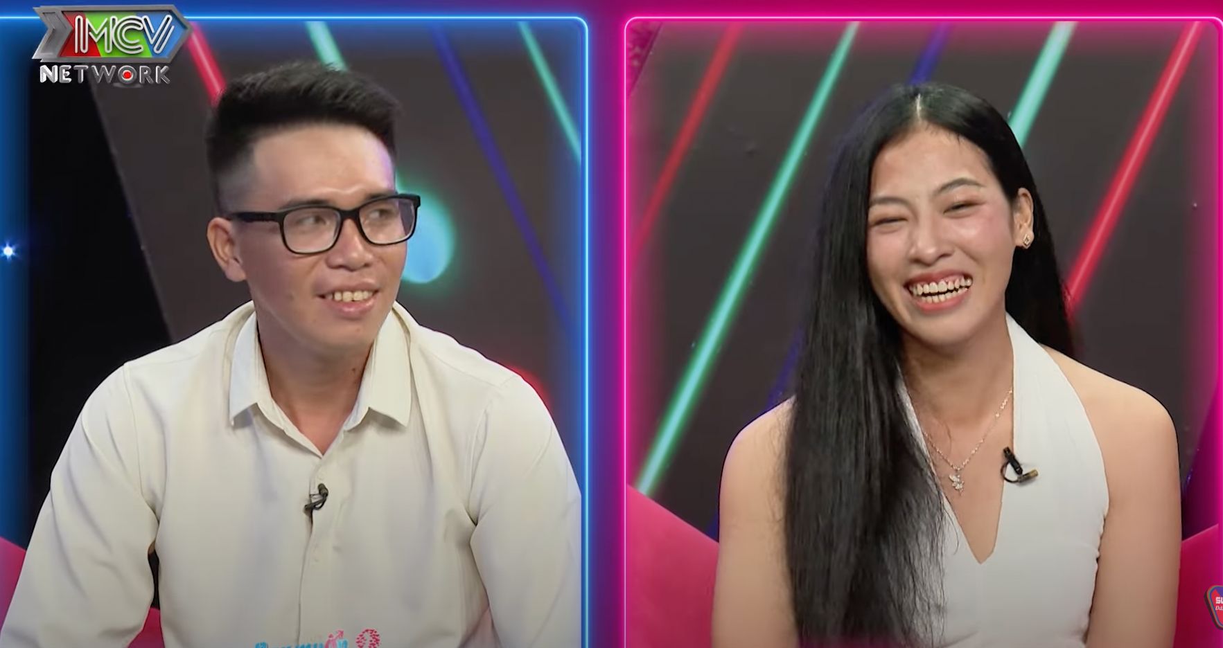 Couple at "You want to date". Photo: Producer.