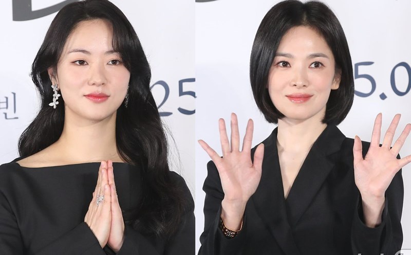 Jeon Yeo Been and Song Hye Kyo star in “The Priests 2: Dark Nuns”. Photo: Naver
