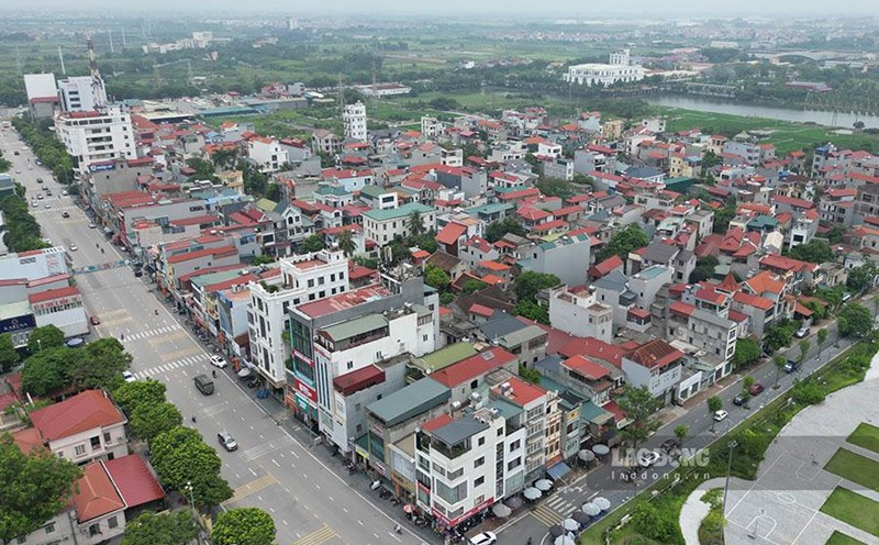 Dong Anh is one of four districts of Hanoi that is oriented to become a district from now until 2030. Photo: Tung Giang