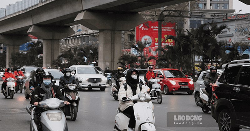 Thoi tiet mien Bac va Ha Noi se tang nhiet nhe trong ngay mai. Anh: LDO