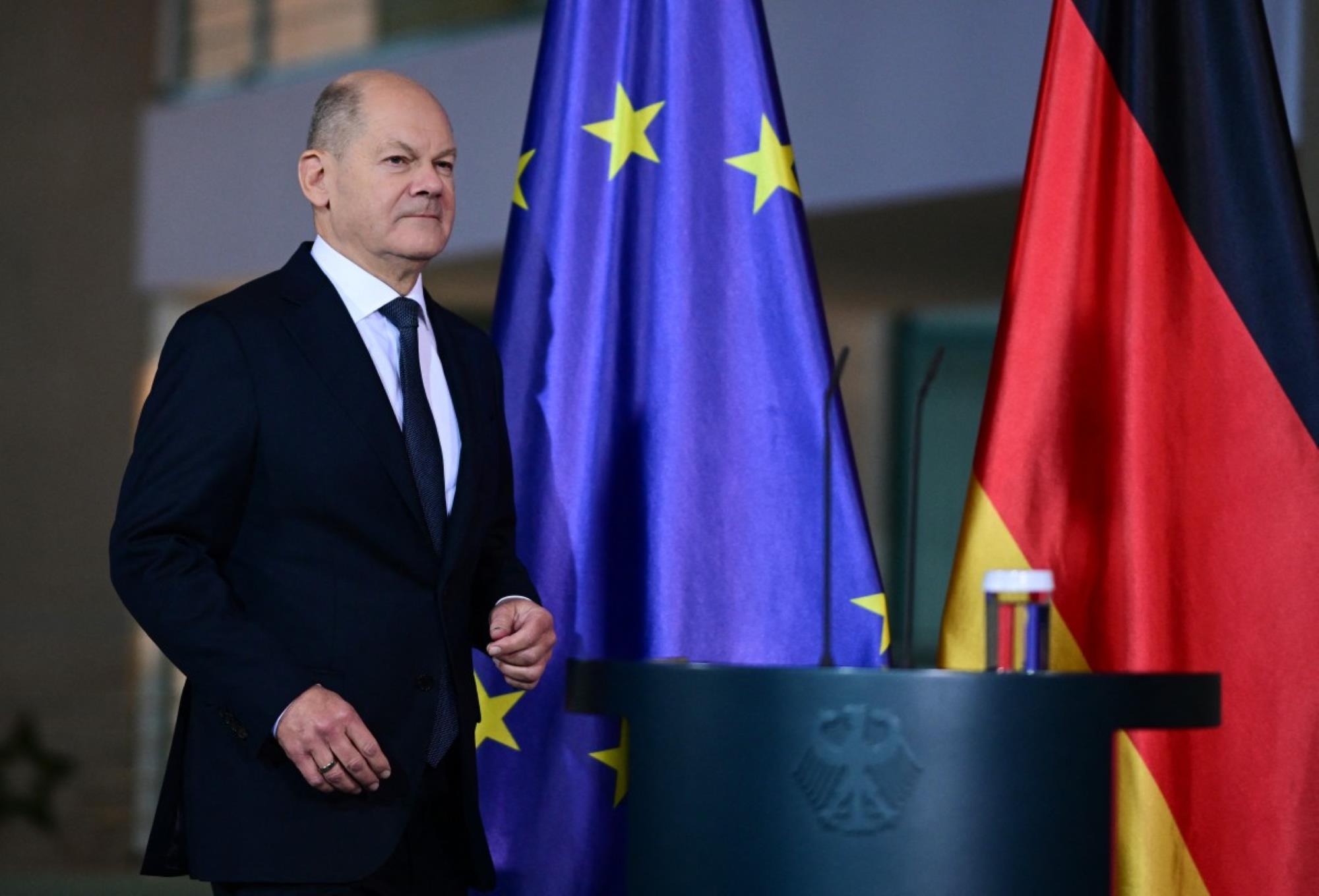 German Chancellor Olaf Scholz. Photo: AFP