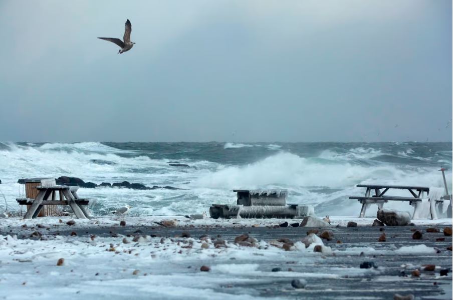 Bornholm Island in the Baltic Sea, where the Nord Stream pipeline was sabotaged. Photo: AFP