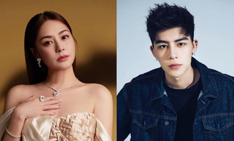 Actress of the movie "Eternal Night Galaxy" - Chung Han Dong was accused of being the third person, having an affair with a 20-year-old junior. Photo: Weibo