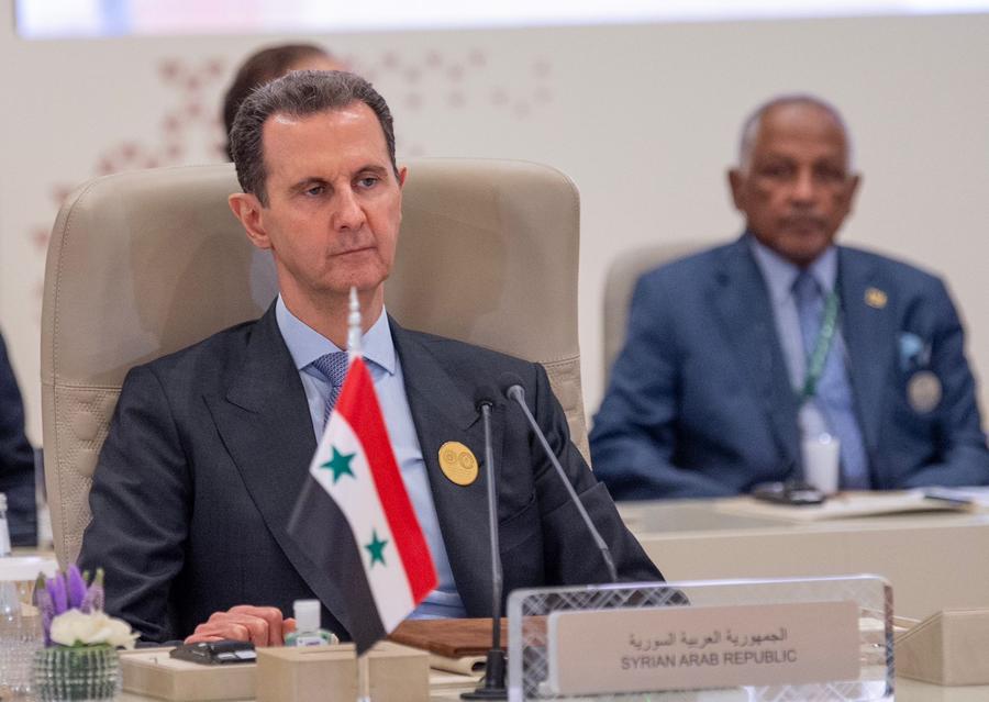 Cuu Tong thong Syria Bashar al-Assad. Anh: Xinhua