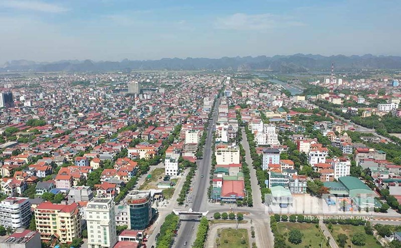 The new city of Ninh Binh province will have 3 new wards after the arrangement of commune-level administrative units in the 2023-2025 period. Photo: Ninhbinh.gov.vn