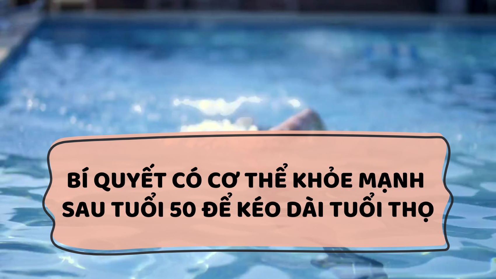 Swimming helps the body stay healthy and prolongs life.