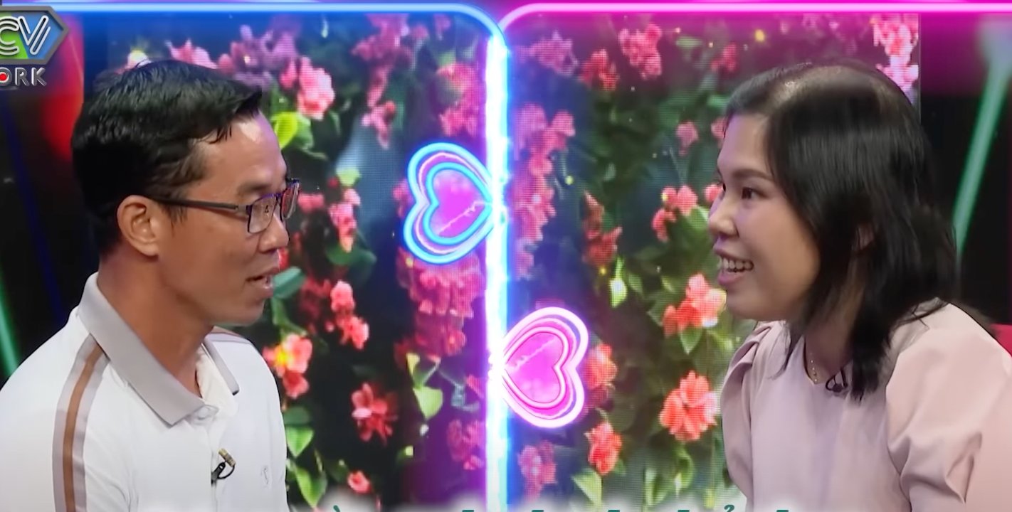 Couple at "You want to date". Photo: Producer.