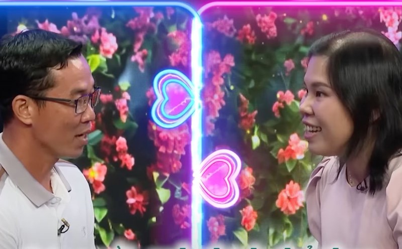 Couple at "You want to date". Photo: Producer.