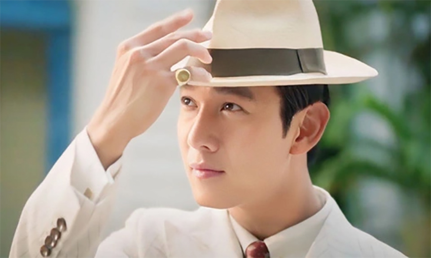 "Say hi brother" Song Luan plays the role of a young master of Bac Lieu in the film of the same name. Photo: Producer