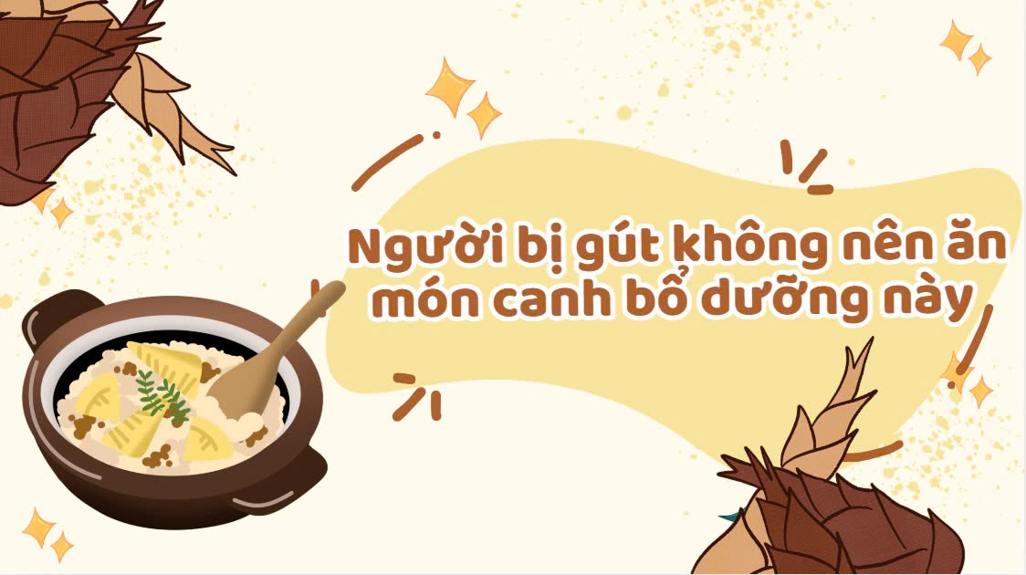 People with gout should not eat this nutritious soup