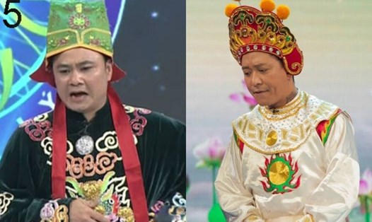 Tự Long, Tuấn Hưng ở Táo Quân 2015. Ảnh: Nhà sản xuất