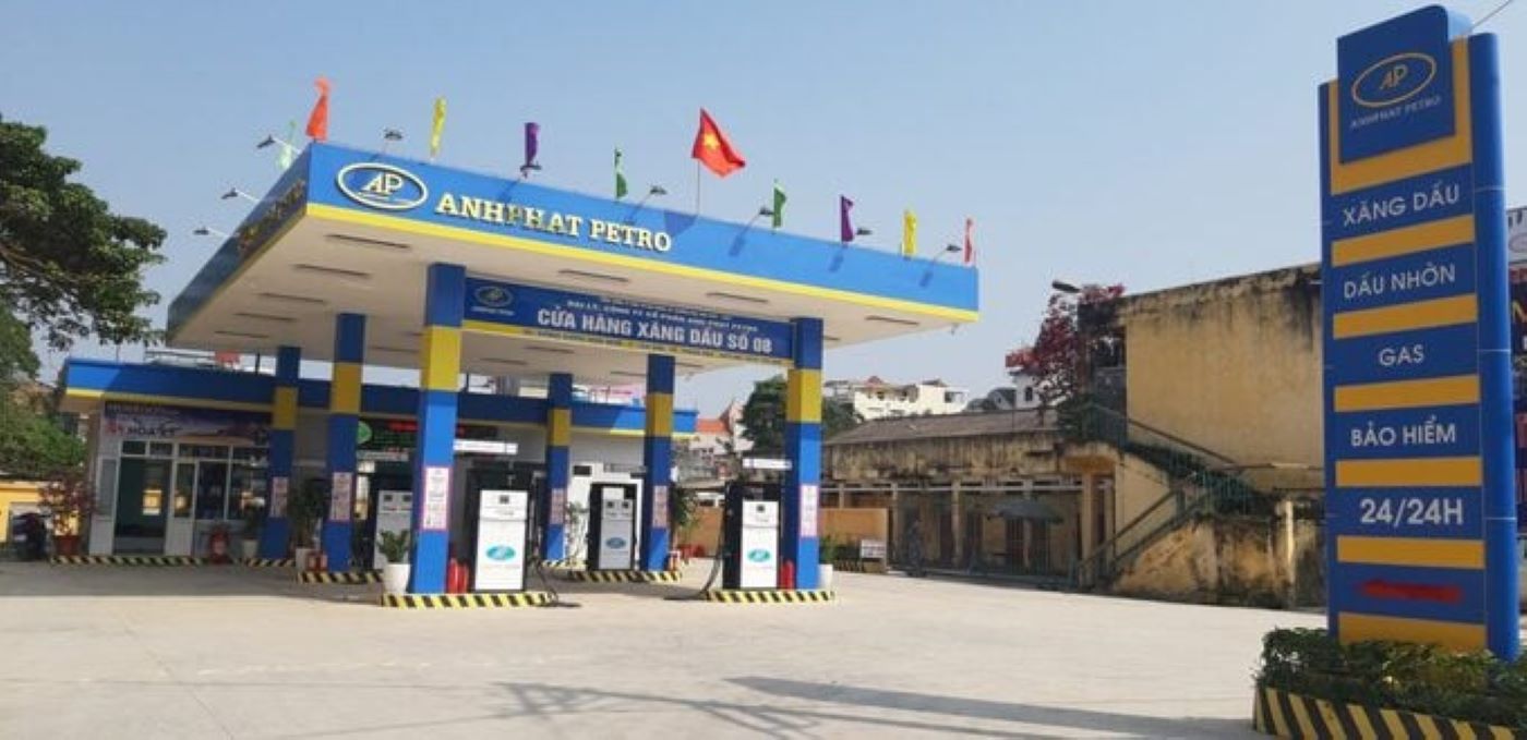 Anh Phat Corporation was fined over 1.5 billion VND for tax violations. This corporation has been developing its petroleum business strongly. Photo: Xuan Hung.
