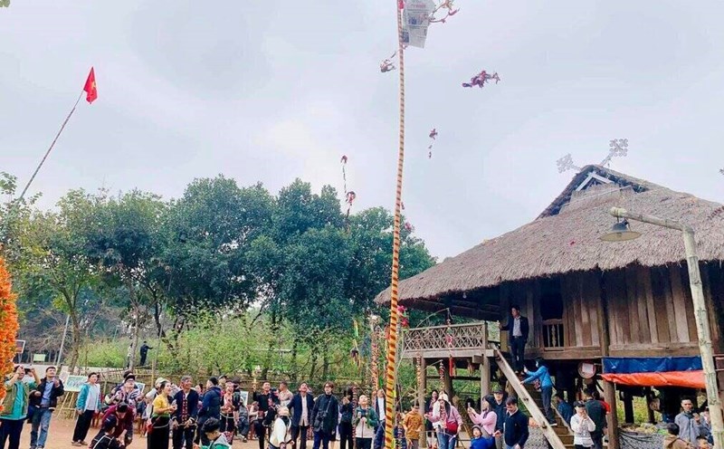 The Vietnam Ethnic Culture and Tourism Village is an interesting place for cultural exchange. Photo: Organizing Committee