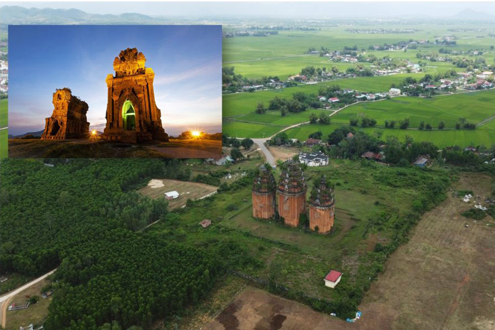 Binh Dinh has approved spending nearly 120 billion VND to restore and embellish the special national architectural and artistic relics of Duong Long tower and the relics at Banh It tower. Photo: Hoai Luan