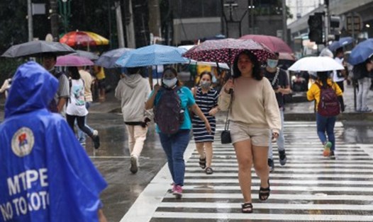 Dự báo vài ngày tới nhiều khu vực tại vùng Luzon, Philippines có mưa. Ảnh: PNA