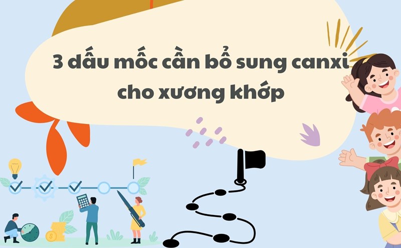 We need to supplement calcium at each age. Graphics: Ha May