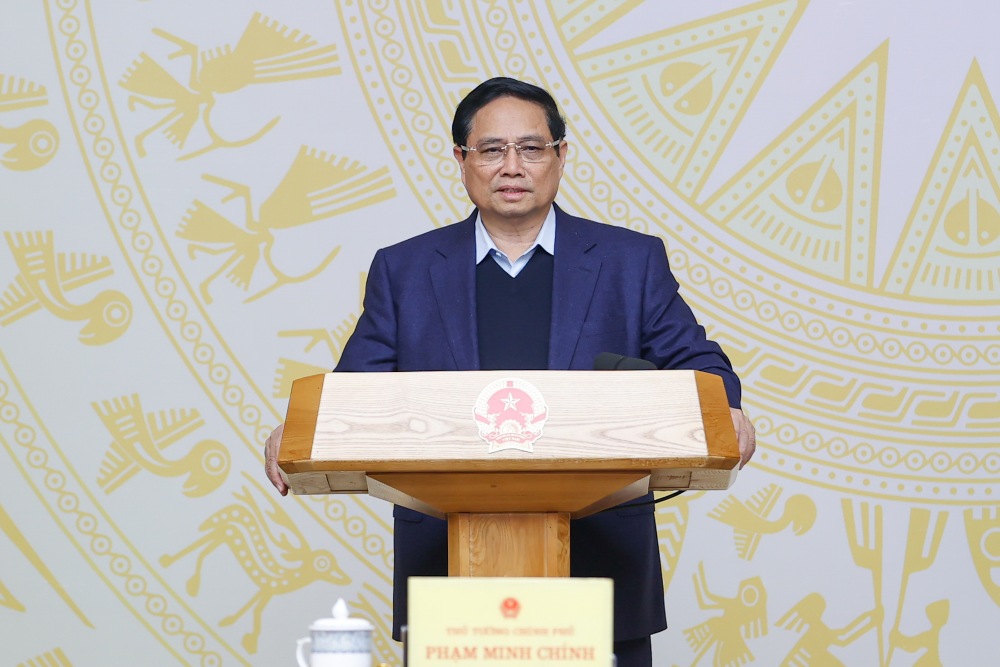 Prime Minister Pham Minh Chinh is the Head of the Steering Committee for Waste Prevention and Control. Photo: VGP