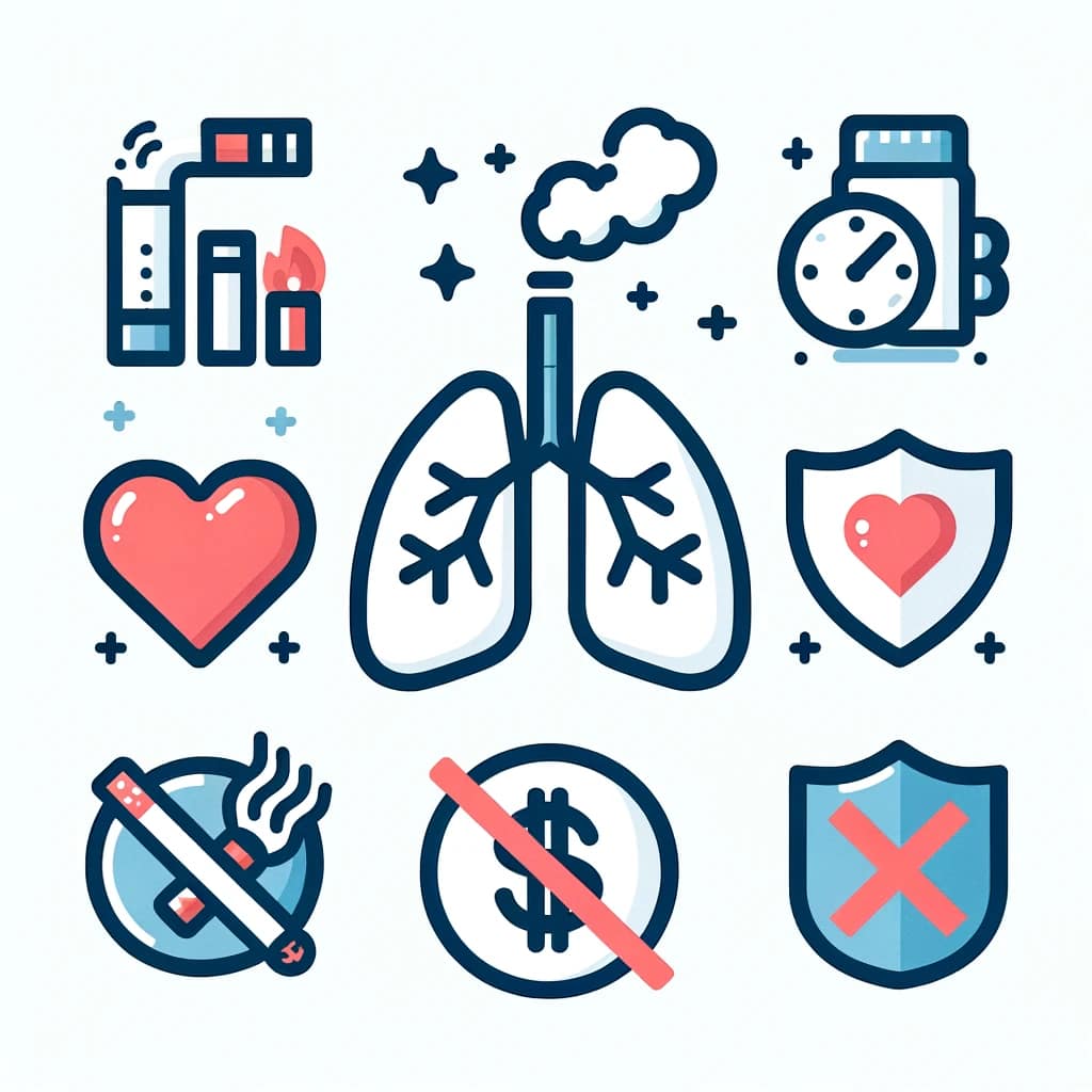 Reasons why you should quit smoking immediately. Graphics: Huong Giang