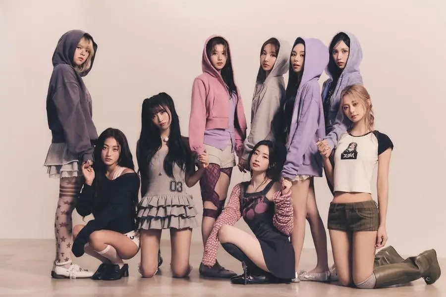 Kpop group TWICE. Photo: AllKpop.