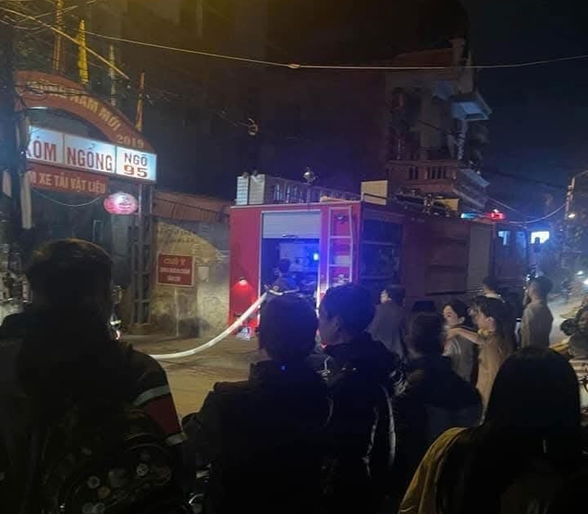 Alley 95 on Bai Street (Loc Vuong Ward, Nam Dinh City) where the incident occurred. Photo: Tuan Tien