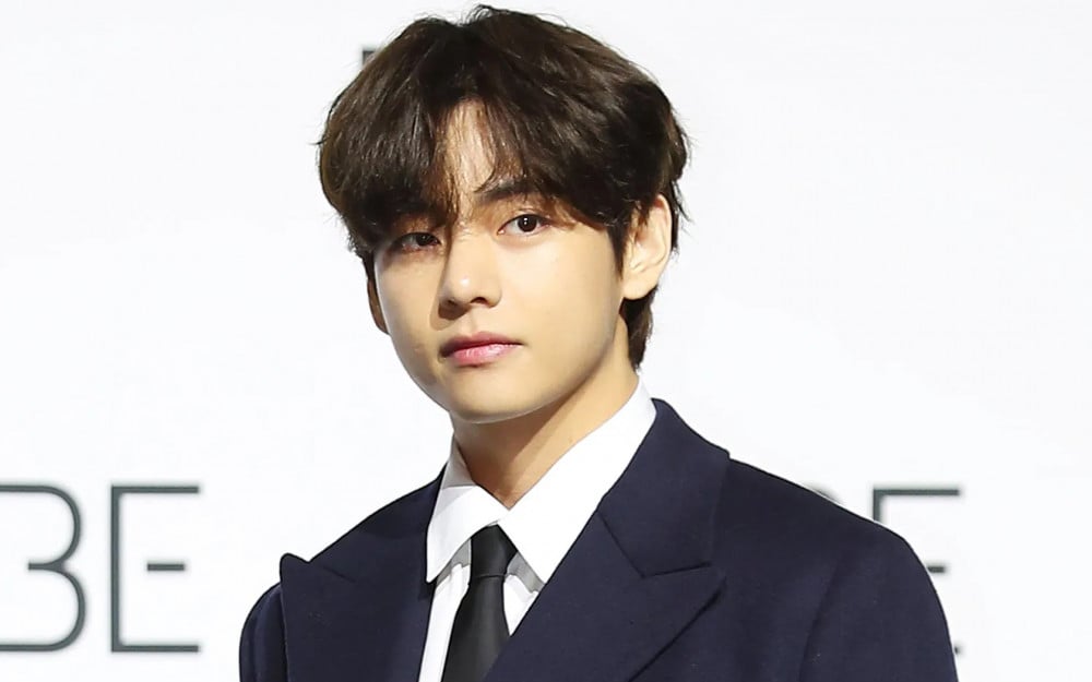 V is a member of the group BTS. Photo: AllKPop.