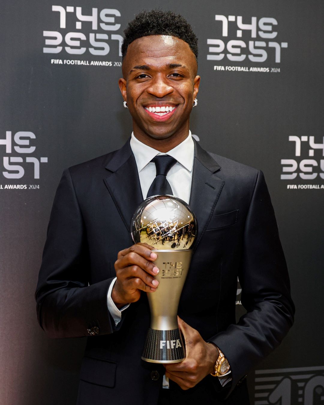 Vinicius beats Rodri to win FIFA The Best 2024 award