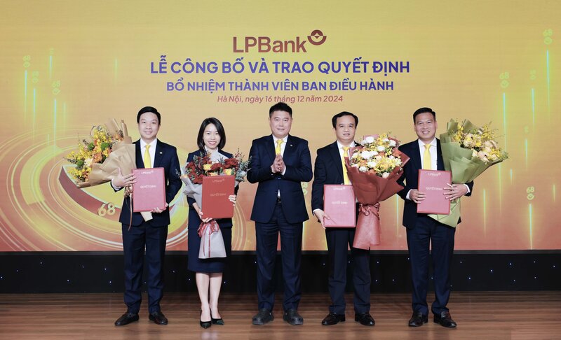 LPBank bo nhiem 4 thanh vien Ban dieu hanh. 