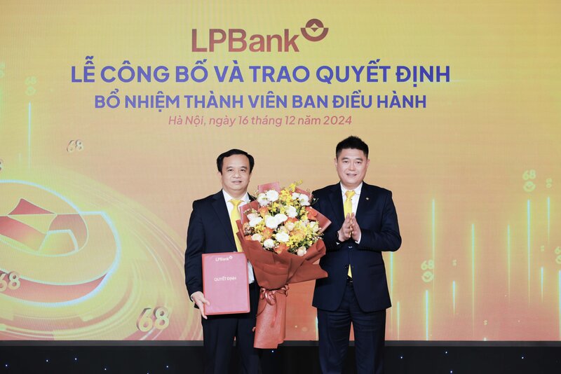 Ong Dang Cong Hoan duoc LPBank bo nhiem vi tri Pho Tong Giam doc Ngan hang ban le 