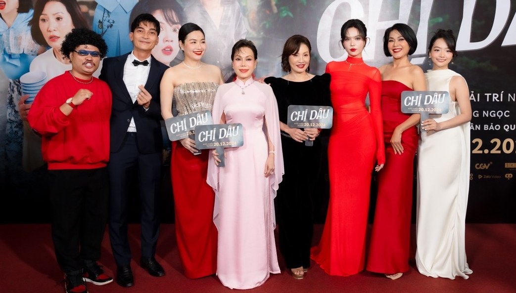 The cast of the movie "Sister-in-law". Photo: Producer.