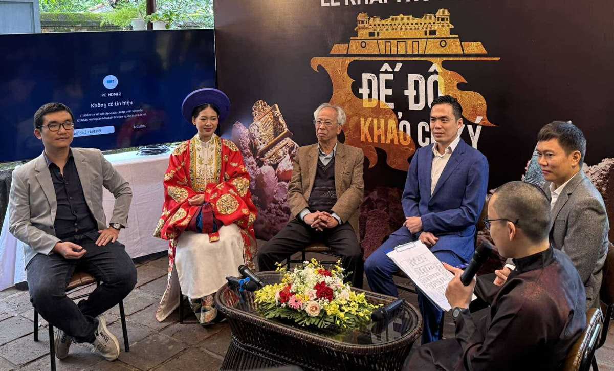 The Imperial Archaeological Center has signed a contract to combine modern technologies, contributing to enhancing the value of heritage and treasures. Photo: Le My