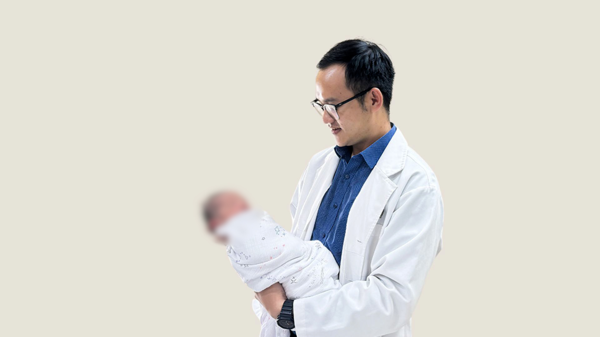 A patient with Jacobs syndrome successfully underwent IVF treatment and had a child. Photo: PHONG LAN