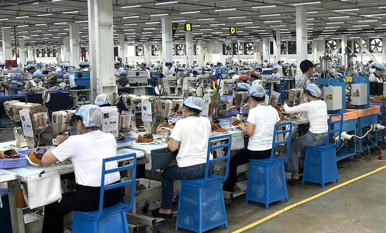 Pou Phong Vietnam Co., Ltd. is recruiting 3,500 workers. Photo: Provided by the Union
