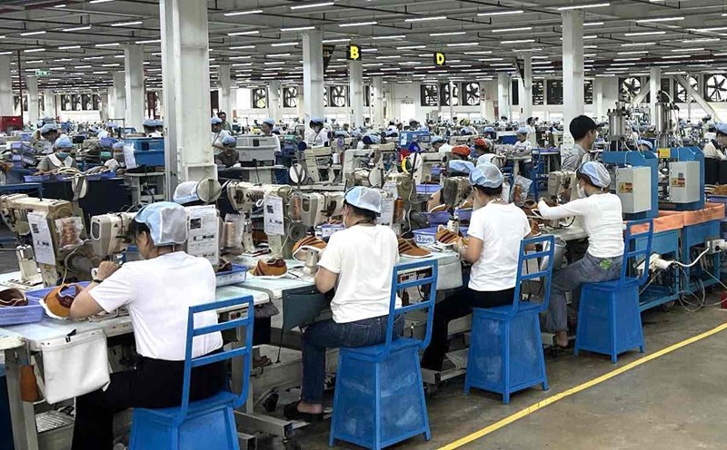 Pou Phong Vietnam Co., Ltd. is recruiting 3,500 workers. Photo: Provided by the Union
